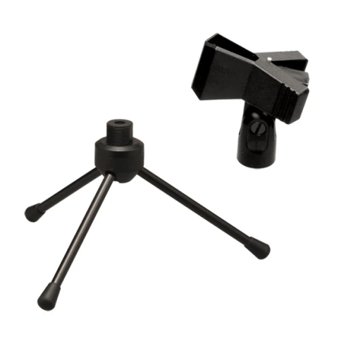 Superlux DS011 настольная микрофонная стойка DS01 с держателем HM101B, высота 12 см, резьба 5/8 фото 1