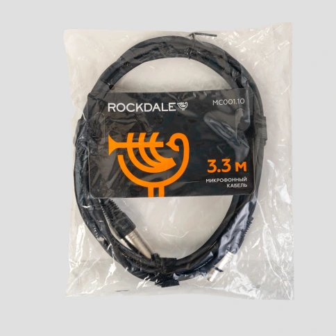 Микрофонный кабель ROCKDALE MC001.10 (3,3м) фото 7