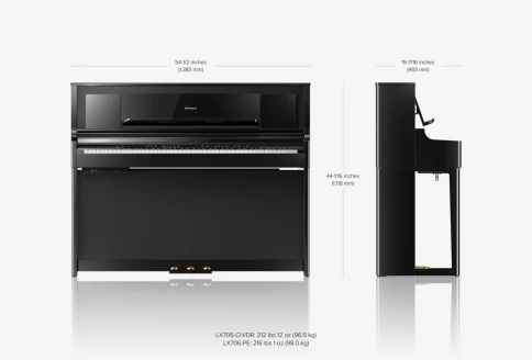 Цифровое фортепиано ROLAND LX706-PE SET фото 3