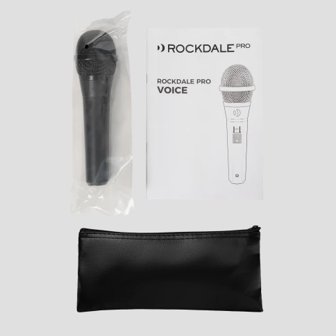 Динамический микрофон ROCKDALE PRO Voice BK фото 7