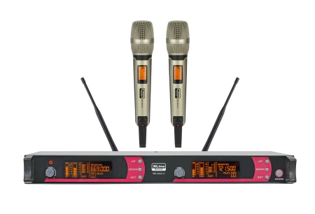 XLINE MD-262A-D Радиосистема двухканальная c двумя ручными передатчиками фото 1