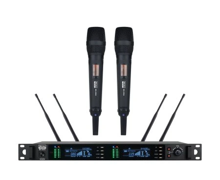 XLINE MD-968A(NEW) Двухканальная радиосистема с двумя ручными передатчиками фото 1