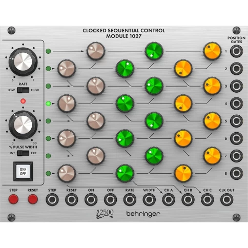 Секвенсор BEHRINGER CLOCKED SEQUENTIAL CONTROL MODULE 1027 фото 1