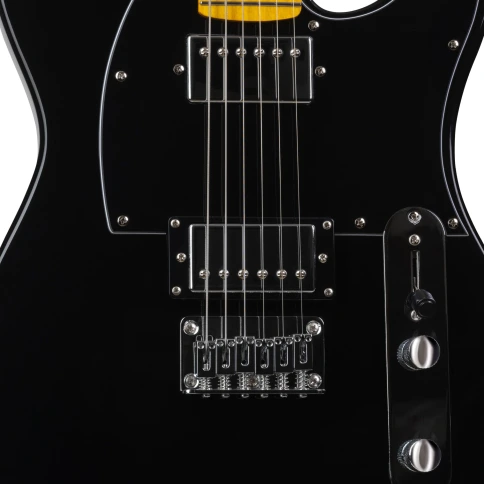 Электрогитара ROCKDALE Stars Classic TE HH Black фото 5