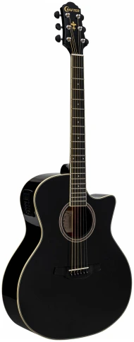CRAFTER HG-250 CE/BK - Гитара электроакустическая фото 5