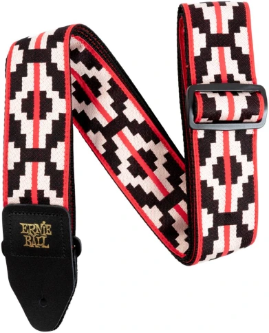 ERNIE BALL 5322 Jacquard Ristra Red - Ремень для гитары фото 1