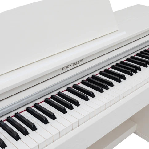 Цифровое фортепиано ROCKDALE Concert White фото 13