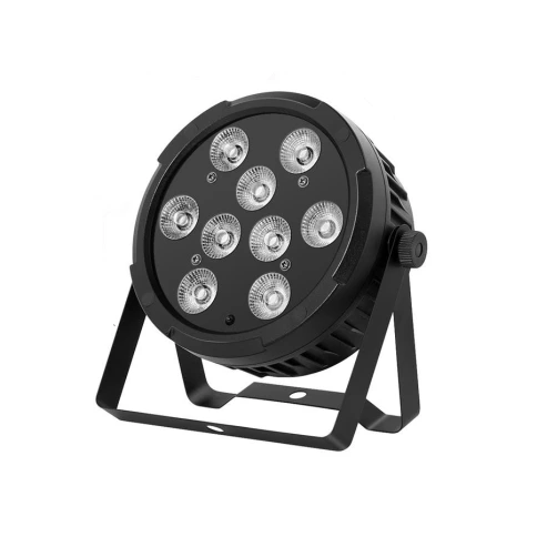 INVOLIGHT LEDPAR9HEX - светодиодный прожектор RGBWA+UV 9шт. DMX-512, ИК-ДУ фото 2