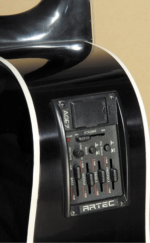 N1016EQ SM45 Классическая гитара с вырезом и звукосниматем Hora фото 2