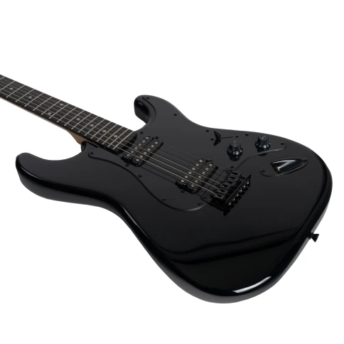 Электрогитара ROCKDALE Stars Plus HT HH Black фото 6