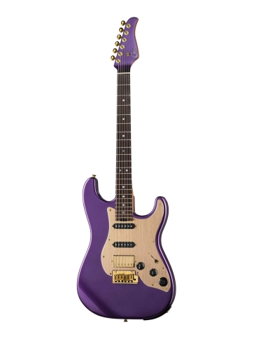 S900-Standard-900-650-PPR Электрогитара с встроенным процессором, фиолетовая, GTRS фото 1