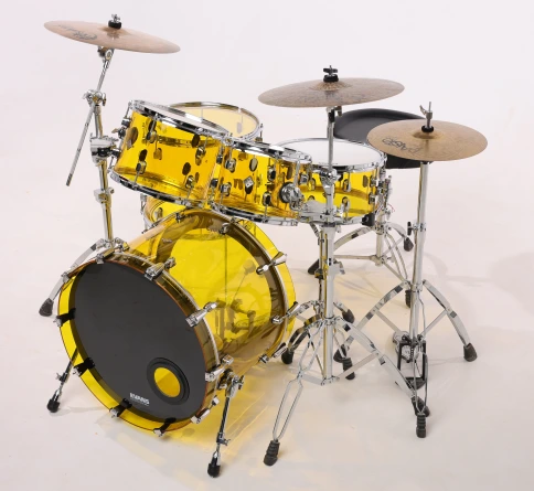 UBA-Am-2216/5 Барабанная установка, акрил, желтая (5 коробок), Мастерская Бехтеревых фото 2