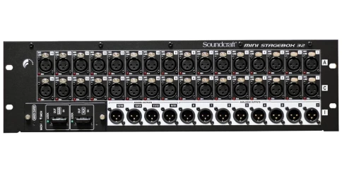 Стейджбокс SOUNDCRAFT MSB-16 CAT5 MINI STAGEBOX 16 (2U) фото 1