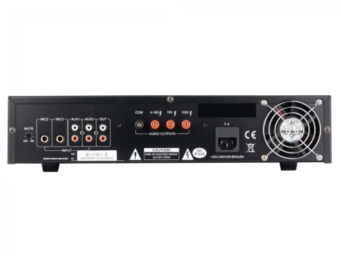 Микшер-усилитель мощности LAudio LAM1060P трансляционный, 60Вт фото 3