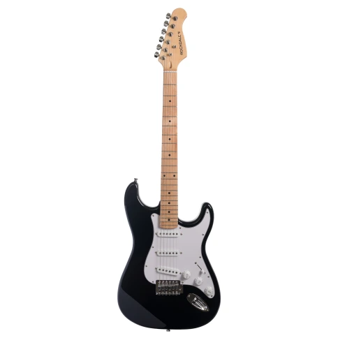 Электрогитара ROCKDALE Stars Plus SSS Maple Black фото 1