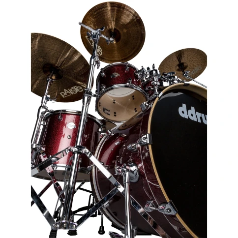 DDRUM DM B 522 RSP - ударная установка ,10'-12'-16'-22'-13х7' (без Hardware) , цвет Red Sparkle Wrap фото 6