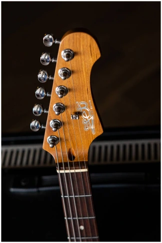 JET JJ-350 Baritone Moonburst - Электрогитара баритон фото 10