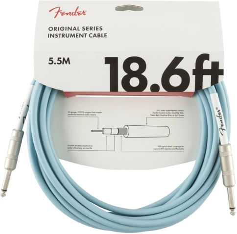 Инструментальный кабель Fender ORIGINAL 18.6' INST CABLE DNB фото 1