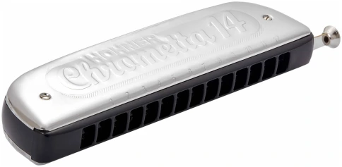 HOHNER Chrometta 14 - Губная гармоника хроматическая фото 1