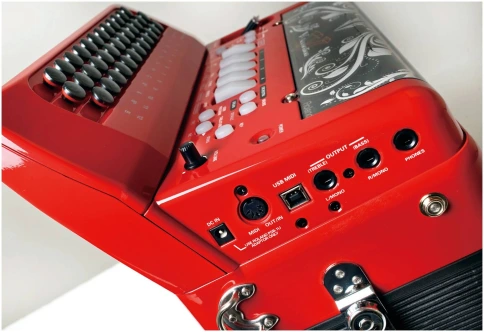 ROLAND FR-18D RD - Аккордеон фото 6