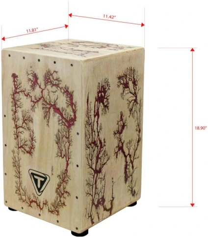 TYCOON STKS-29 CWI Crimson Willow - Кахон с подструнником фото 2