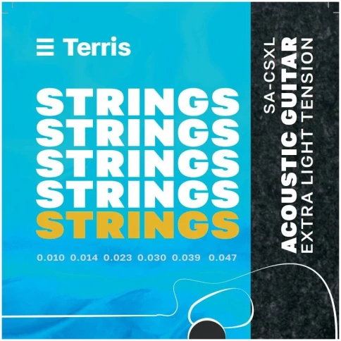 TERRIS SA-CSXL - Струны для акустической гитары фото 1