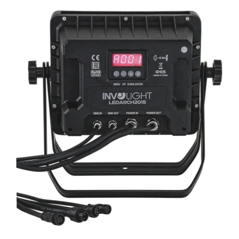 INVOLIGHT LEDARCH2015 - архитектурный LED прожектор RGBWA 20х 15Вт, IP65, DMX-512 фото 2