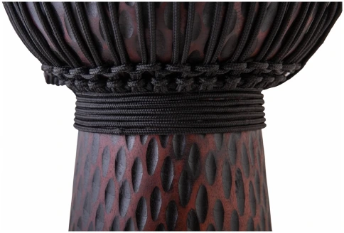 YUKA DJWPRO012-24 Leopard - Джембе с веревочной настройкой фото 5