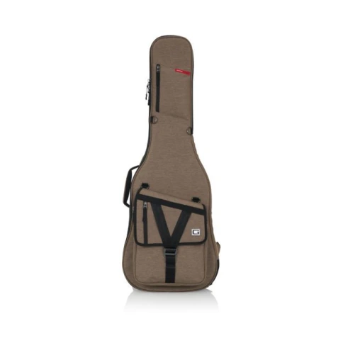 GATOR GT-ELECTRIC-TAN - усиленный нейлоновый чехол для электрогитар, цвет бежевый фото 1