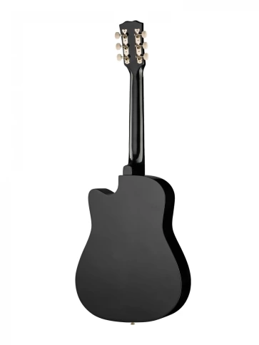 Акустическая гитара, черная, Foix FFG-2038C-BK фото 4