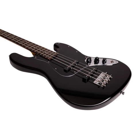 Бас-гитара ROCKDALE Classic JB Bass Black фото 6