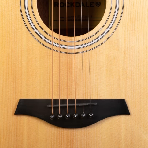 Акустическая гитара ROCKDALE Aurora D3 NAT Gloss фото 6