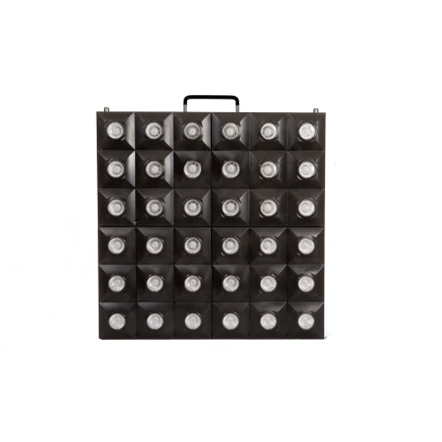 INVOLIGHT LEDPANEL900 - светодиодная панель 'блайндер' 36x 3Вт CREE, 144x 5050SMD RGB фото 1