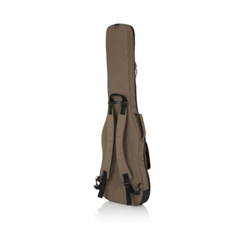 GATOR GT-BASS-TAN - усиленный нейлоновый чехол для бас-гитар, цвет бежевый фото 2
