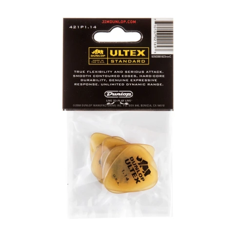 Медиатор Dunlop 421P1.14 Ultex Standard фото 3