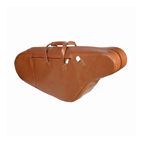 REUNION BLUES 702-15-34 - кожаный чехол для сакс. баритона Si/B , (коричнев. фото 1