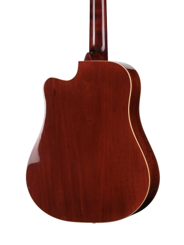 W12205CTW-NAT Standart Western Акустическая гитара 4/4, 12-струнная с вырезом, Hora. фото 5