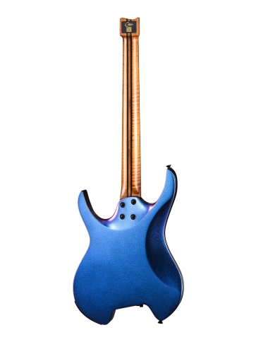 W900-Wing-900-650-APK Электрогитара безголовая с встроенным процессором, фиолетовая, GTRS фото 4