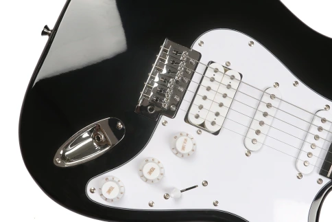 Электрогитара Bosstone SG-04 BK с чехлом фото 4