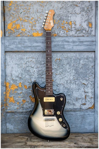 JET JJ-350 Baritone Moonburst - Электрогитара баритон фото 8