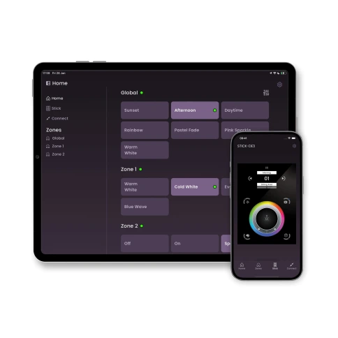 NICOLAUDIE ARCHITECTURAL NATOUCH-4 - мини настенный сенсорный контроллер для DINA и STICK фото 2