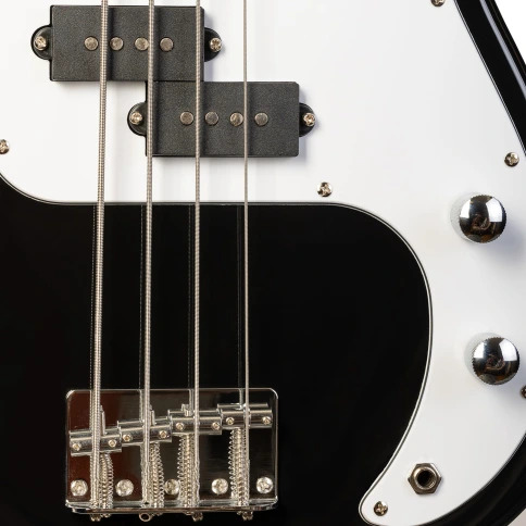 Бас-гитара ROCKDALE Stars PB Bass Black фото 4