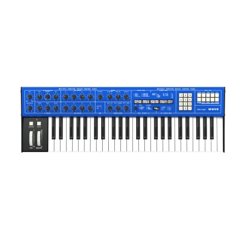 BEHRINGER WAVE - 8-голосный мультитембральный гибридный синтезатор с генераторами волновых таблиц и фото 2