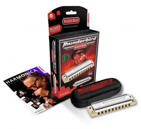 Губная гармоника HOHNER MARINE BAND THUNDERBIRD LOW LOW F (M201175) фото 1
