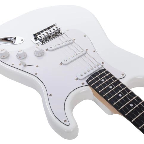 Электрогитара ROCKDALE Stars SSS White фото 11