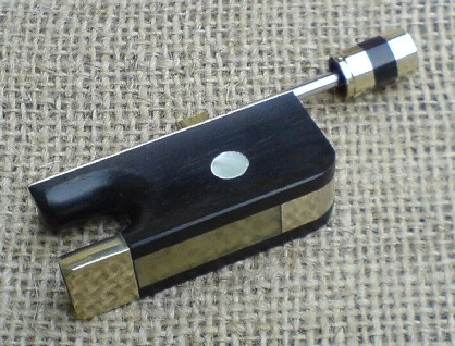 58/3 Колодка для виолончельного смычка, черное дерево, Strunal фото 1