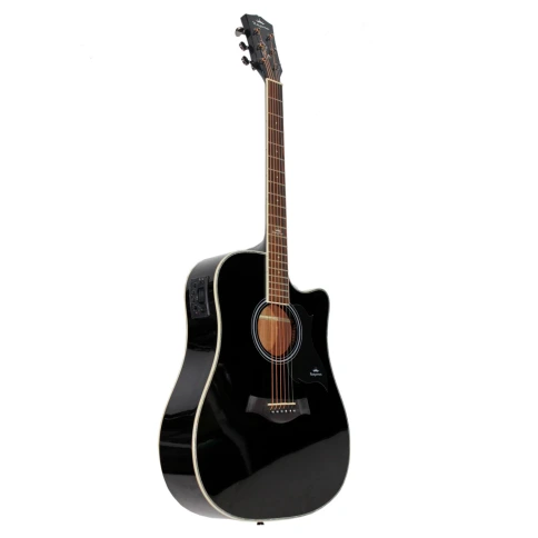 Электроакустическая гитара KEPMA D1CE Black Matt фото 1