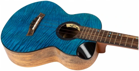 FLIGHT COMET TENOR EQ-A Blue - Укулеле тенор фото 18
