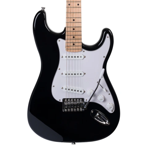 Электрогитара ROCKDALE Stars Plus SSS Maple Black фото 12
