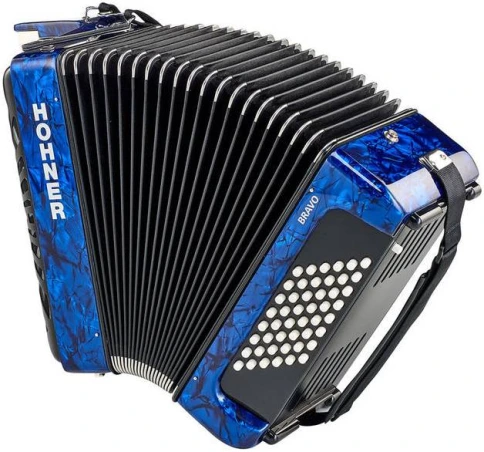 HOHNER Bravo II 48 dark blue - Аккордеон 1/2 фото 5